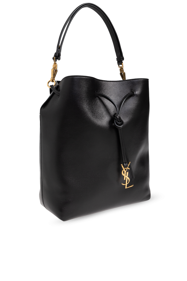 Saint Laurent Nuxx logo print wallet - SchaferandweinerShops TW